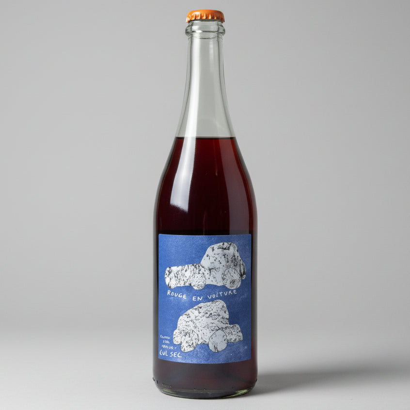 Cul Sec - Rouge en voiture